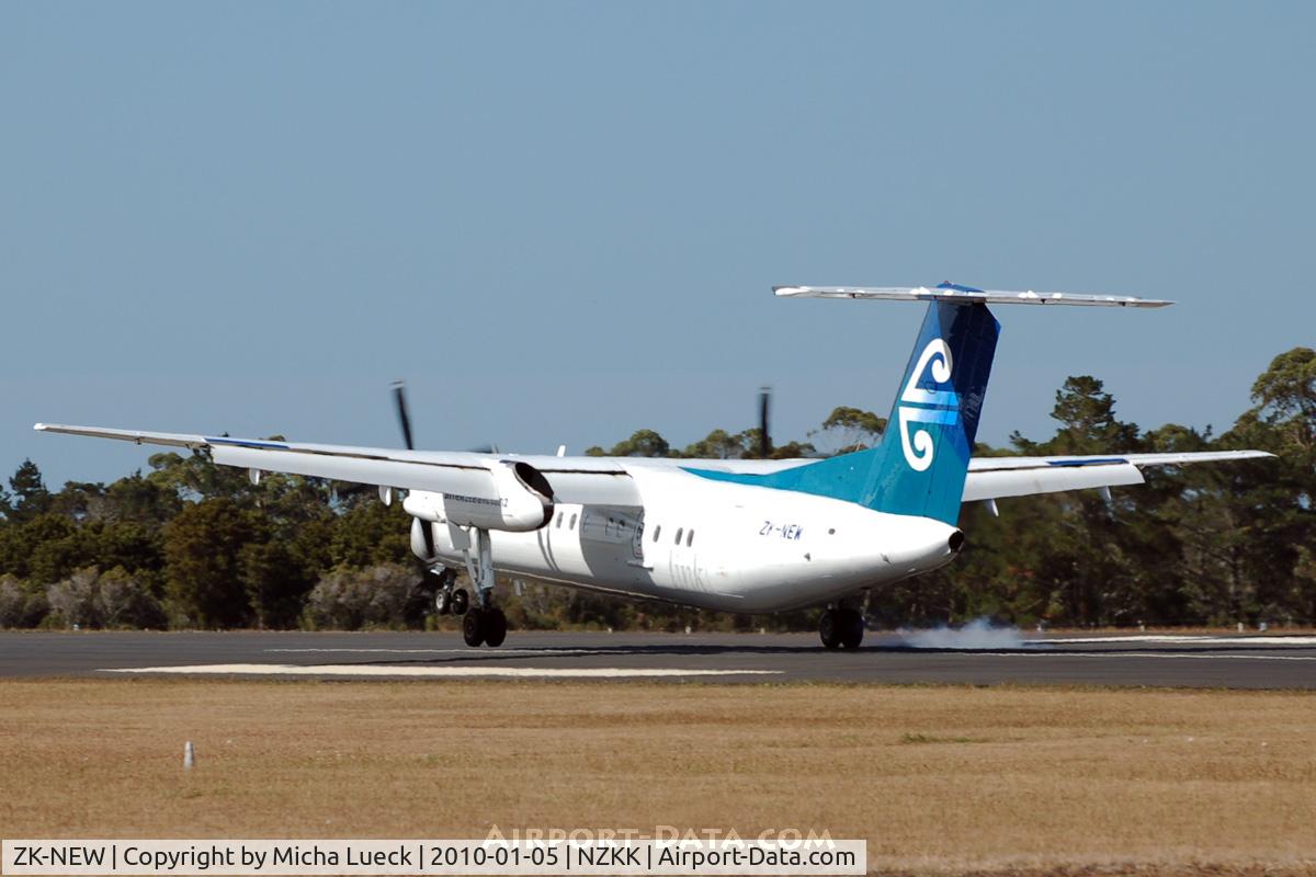 ZK-NEW, 2007 De Havilland Canada DHC-8-311Q Dash 8 C/N 648, At Kerikeri (Bay of Islands)