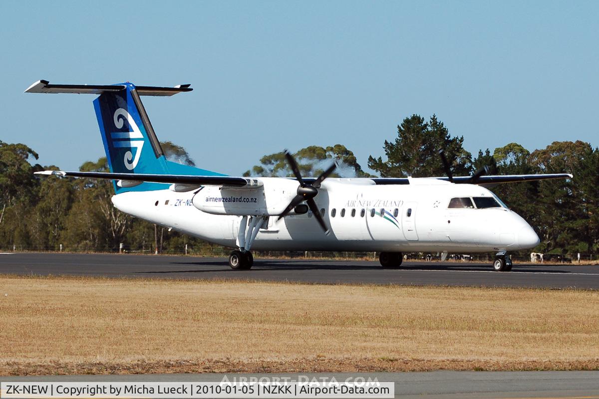 ZK-NEW, 2007 De Havilland Canada DHC-8-311Q Dash 8 C/N 648, At Kerikeri (Bay of Islands)