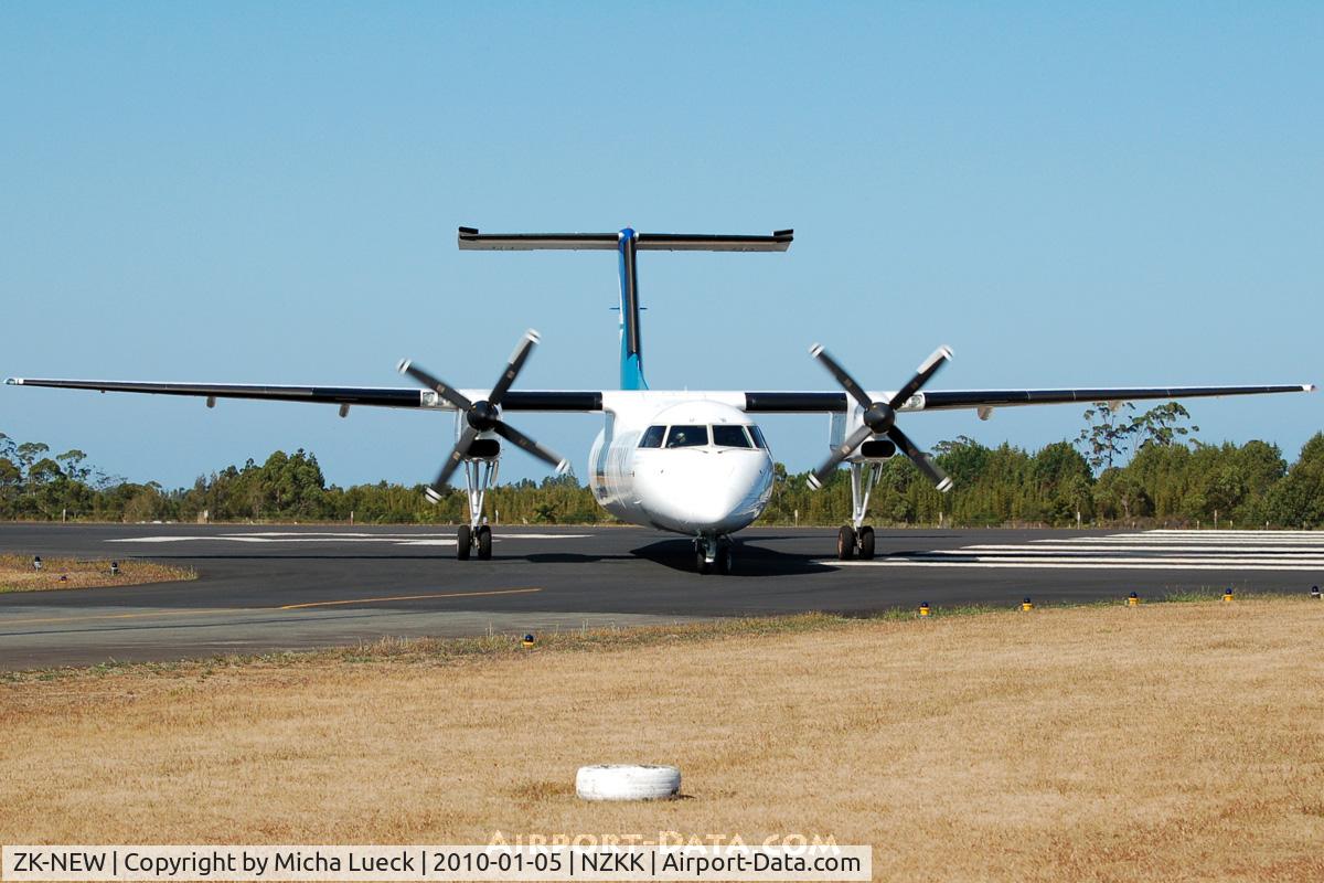 ZK-NEW, 2007 De Havilland Canada DHC-8-311Q Dash 8 C/N 648, At Kerikeri (Bay of Islands)