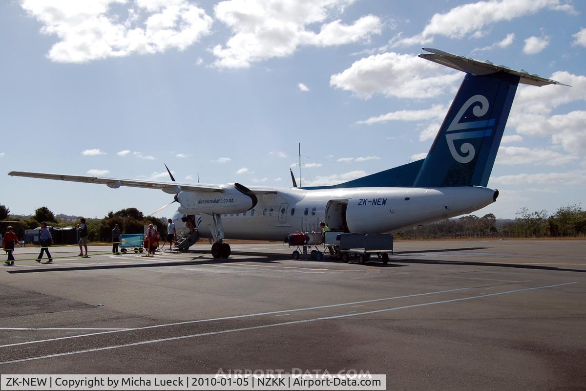 ZK-NEW, 2007 De Havilland Canada DHC-8-311Q Dash 8 C/N 648, At Kerikeri (Bay of Islands)