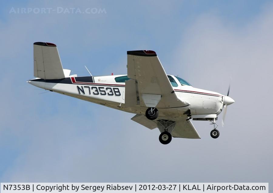 N7353B, 1954 Beech E35 C/N D-3811, Sun-n-fun 2012
