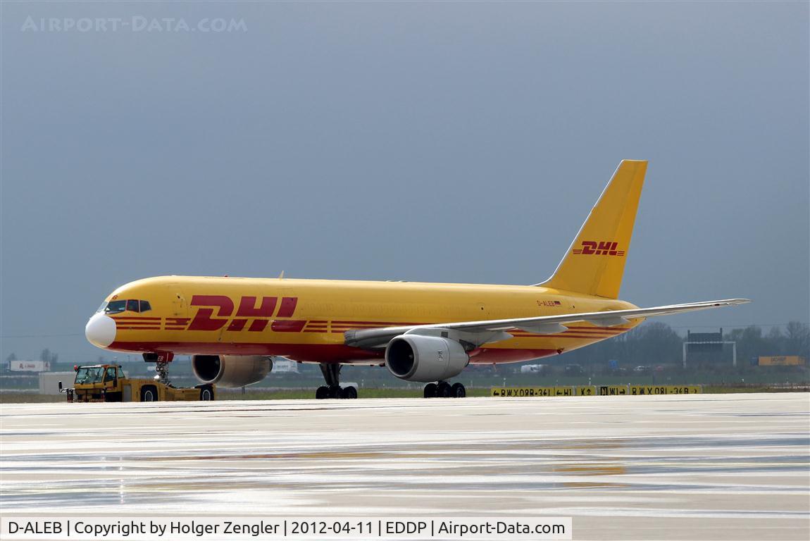 D-ALEB, 1982 Boeing 757-236/SF C/N 22173, On way back from engine test bench...