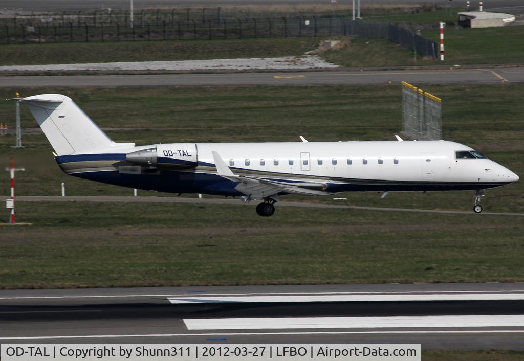 OD-TAL, Canadair CRJ-100LR (CL-600-2B19) C/N 7086, Landing rwy 14R