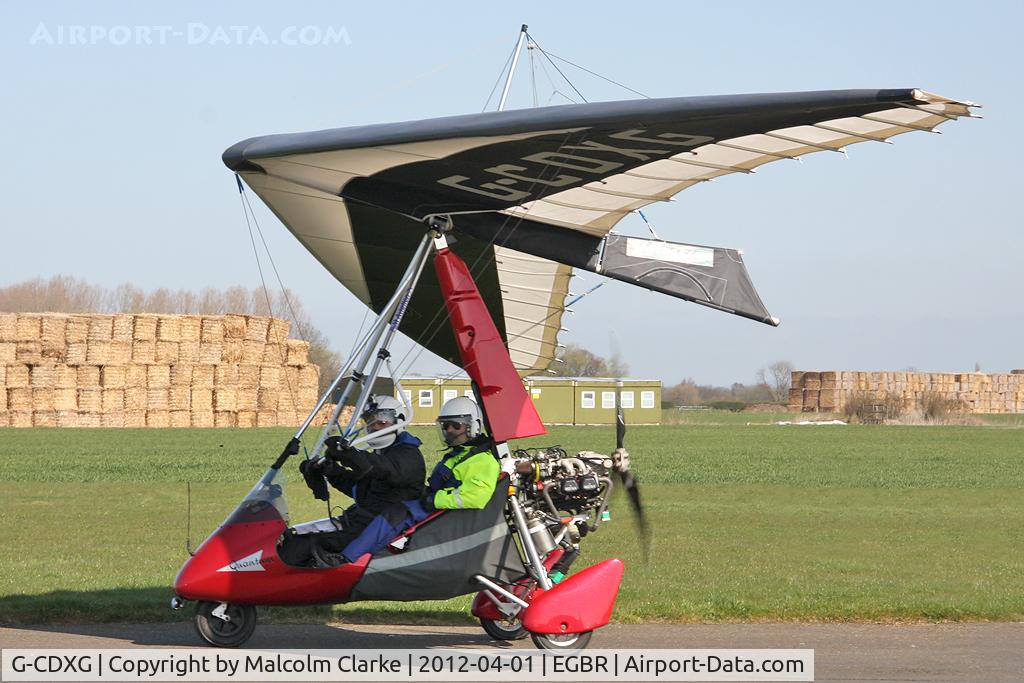 G-CDXG, 2006 Pegasus Quantum 15-912 C/N 8180, Pegasus Quantum 15-912, Breighton Airfield's 2012 April Fools Fly-In.