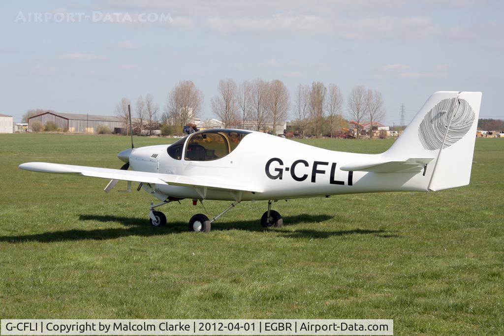 G-CFLI, 2010 Europa Tri Gear C/N PFA 247-13144, Europa, Breighton Airfield's 2012 April Fools Fly-In.