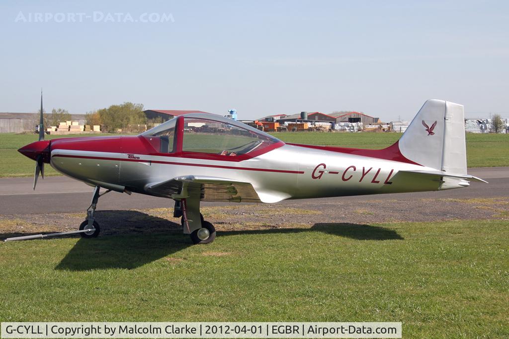 G-CYLL, 2006 Sequoia F-8L C/N PFA 100-14572, Falco F8L, Breighton Airfield's 2012 April Fools Fly-In.