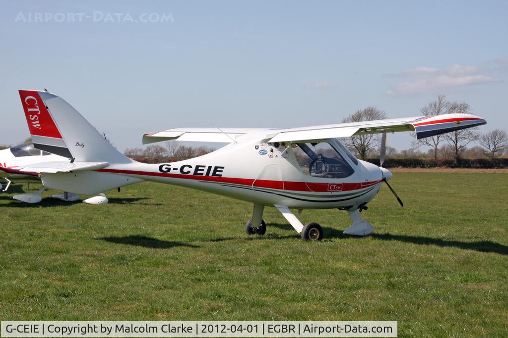 G-CEIE, 2006 Flight Design CTSW C/N 8243, Flight Design CTSW, Breighton Airfield's 2012 April Fools Fly-In.