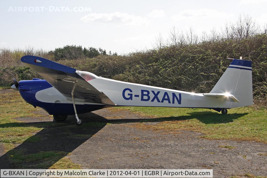 G-BXAN, 1980 Scheibe SF-25C Falke C/N 44299, Scheibe SF25C, Breighton Airfield's 2012 April Fools Fly-In.