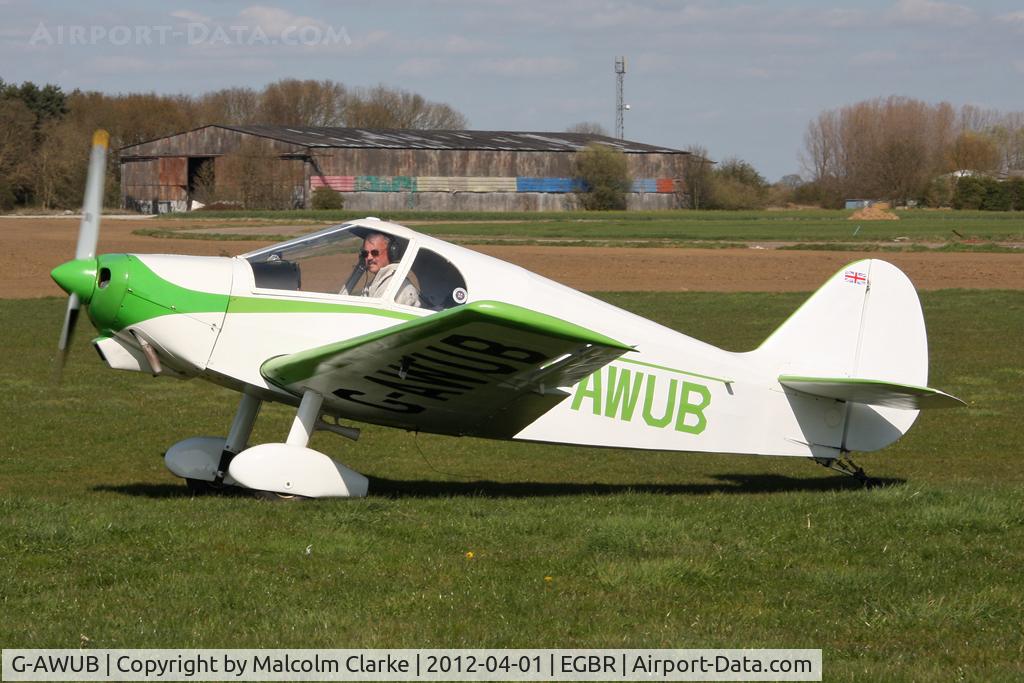 G-AWUB, 1954 Gardan GY-201 Minicab (Modified) C/N A-205, Gardan GY-201 Minicab, Breighton Airfield's 2012 April Fools Fly-In.