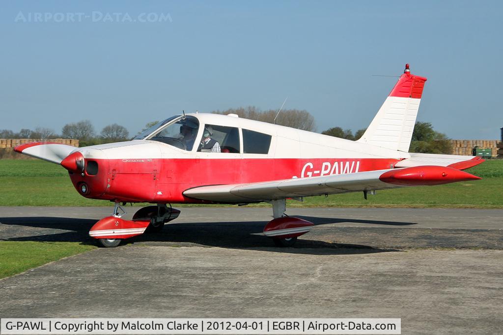 G-PAWL, 1968 Piper PA-28-140 Cherokee C/N 28-24456, Piper PA-28-140 Cherokee, Breighton Airfield's 2012 April Fools Fly-In.
