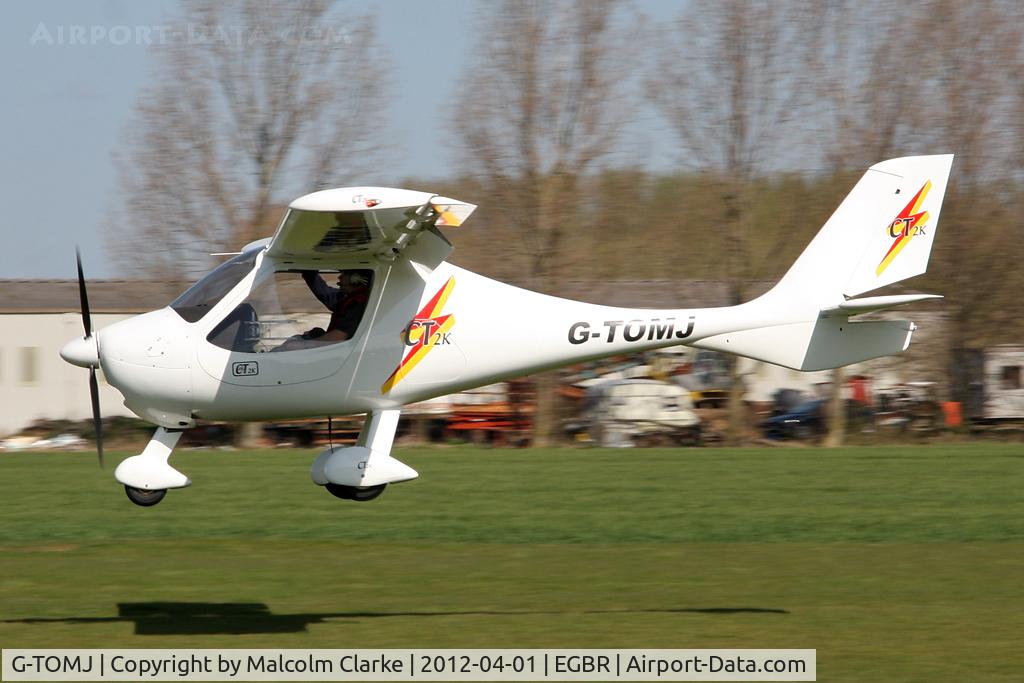 G-TOMJ, 2003 Flight Design CT2K C/N 7975, Flight Design CT2K, Breighton Airfield's 2012 April Fools Fly-In.