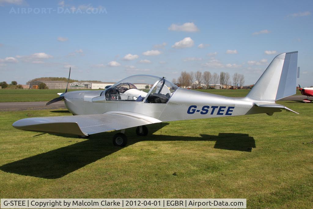 G-STEE, 2011 Aerotechnik EV-97 Eurostar C/N PFA 315-15037, Aerotechnik EV-97 EuroStar, Breighton Airfield's 2012 April Fools Fly-In.