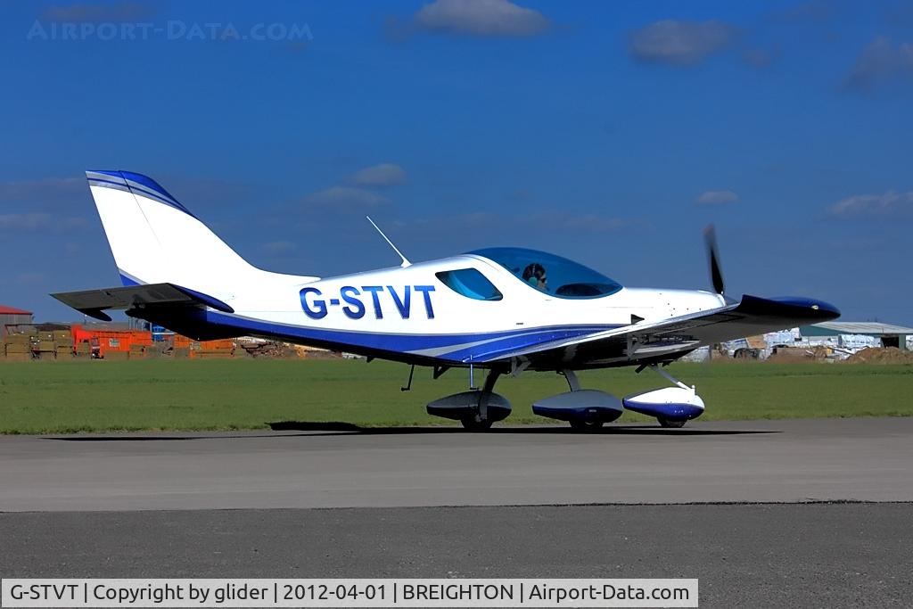 G-STVT, 2010 CZAW SportCruiser C/N PFA 338-14676, One of our visitors about to depart