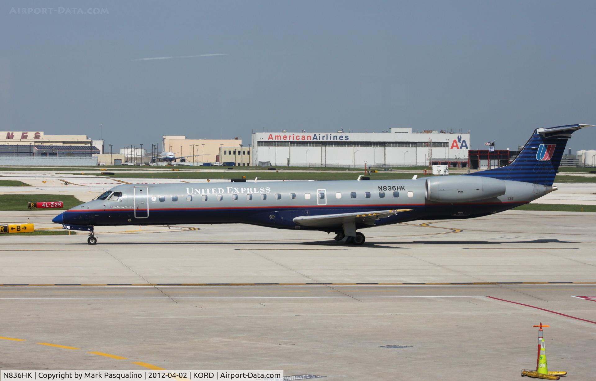 N836HK, 2003 Embraer ERJ-145LR (EMB-145LR) C/N 145695, EMB-145LR