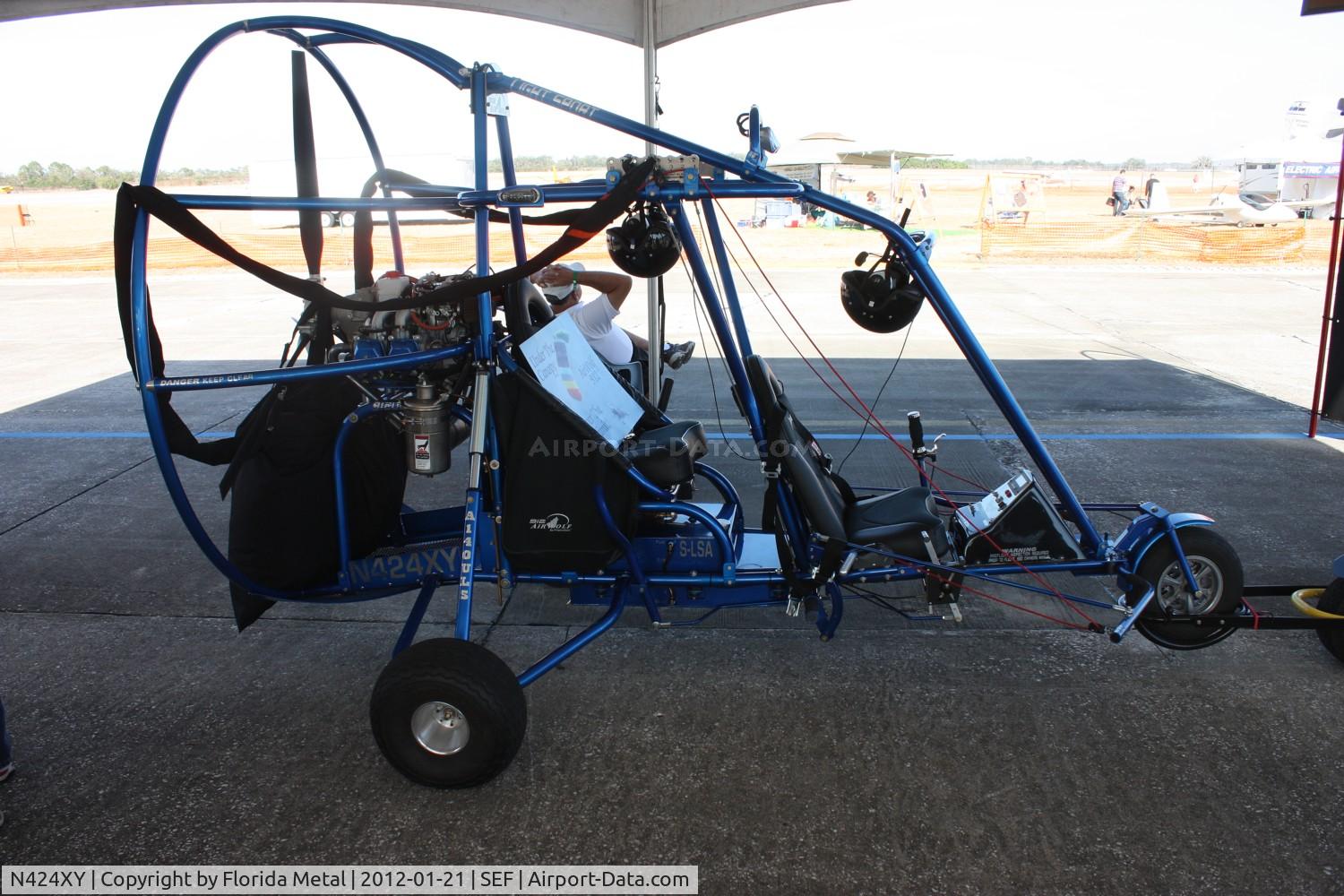 N424XY, Powrachute Llc AIRWOLF 912ULS C/N A140ULS, Airwolf power chute