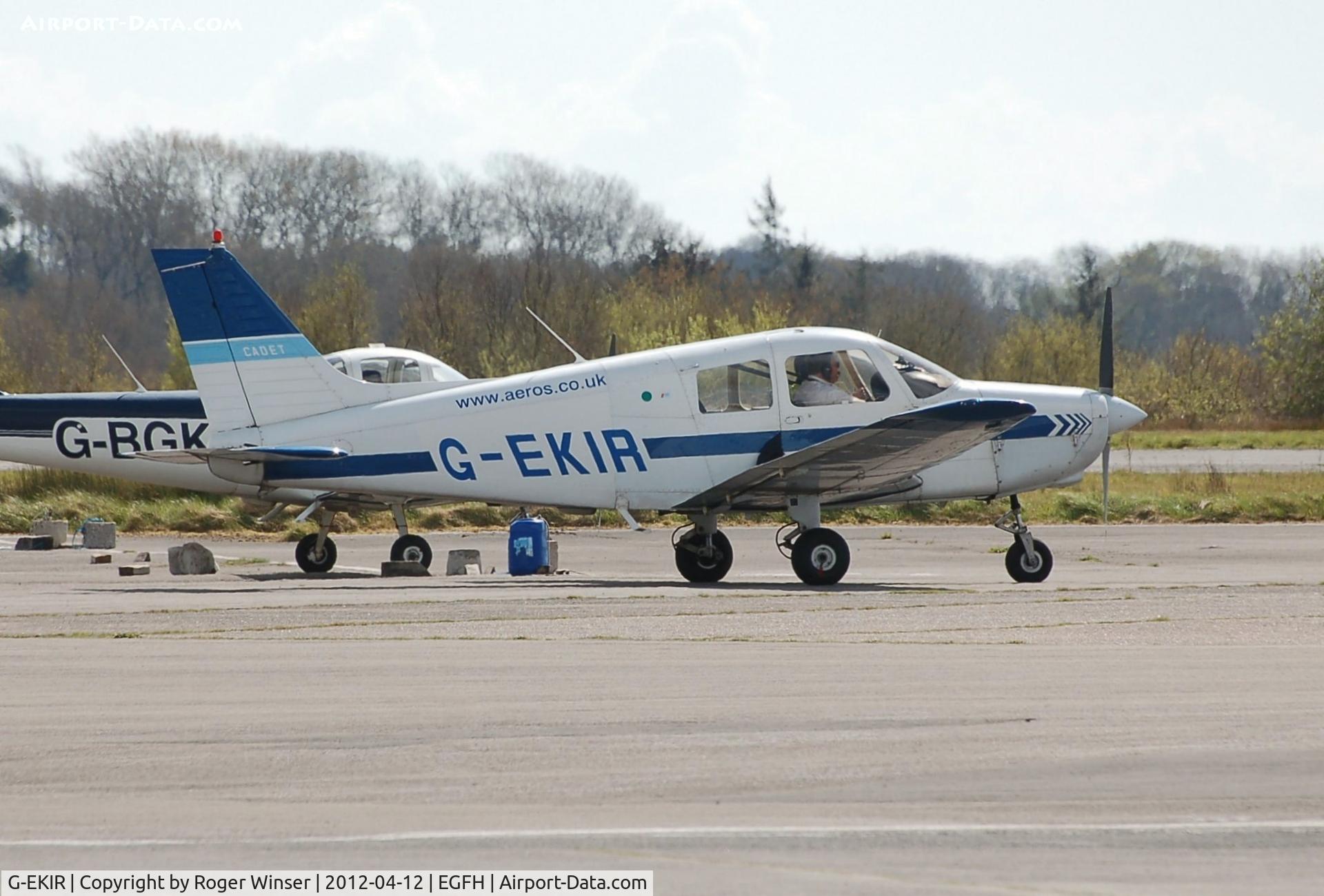 G-EKIR, 1989 Piper PA-28-161 Cadet C/N 28-41157, Visiting Piper Cadet.
