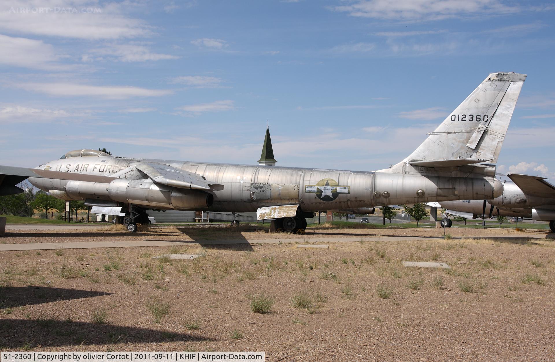 51-2360, Boeing WB-47E-55-BW Stratojet C/N 450413, under the sun of utah