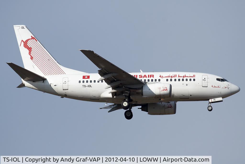 TS-IOL, 1999 Boeing 737-6H3 C/N 29497, Tunisair 737-600