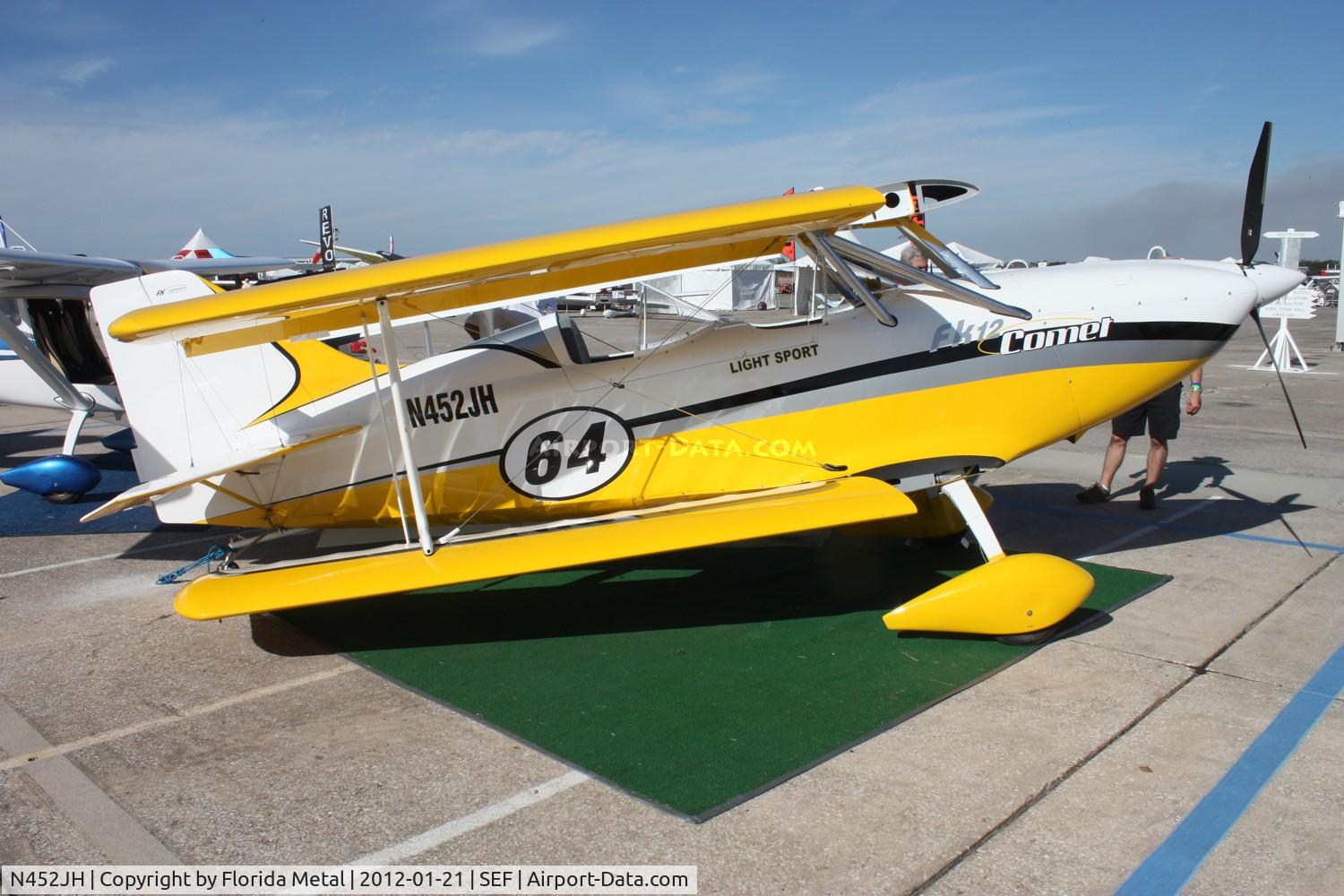 N452JH, B & F Funk FK-12 Comet C/N 012-094, FK12 Comet