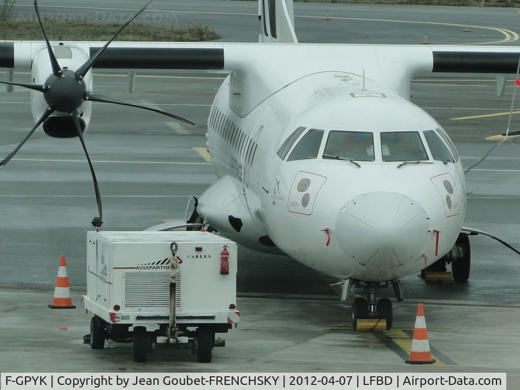 F-GPYK, 1997 ATR 42-500 C/N 537, A5 flight 8002 to CFR