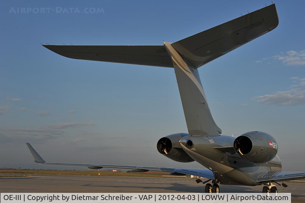 OE-III, 2010 Bombardier Global 5000 (BD-700-1A10) C/N 9401, Amira Air Globalexpress 5000