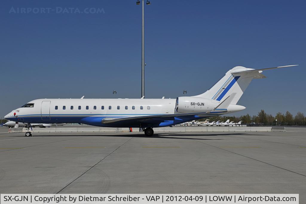 SX-GJN, 2007 Bombardier BD-700-1A10 Global Express XRS C/N 9260, Gainjet Globalexpress 5000