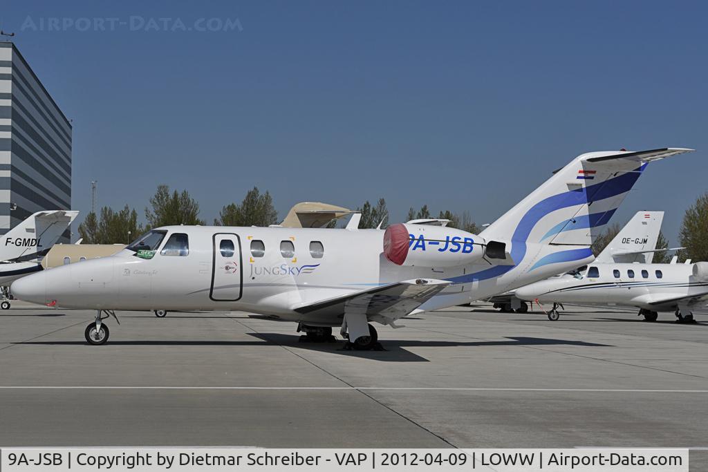 9A-JSB, 1996 Cessna 525 CitationJet C/N 525-0143, Cessna 525