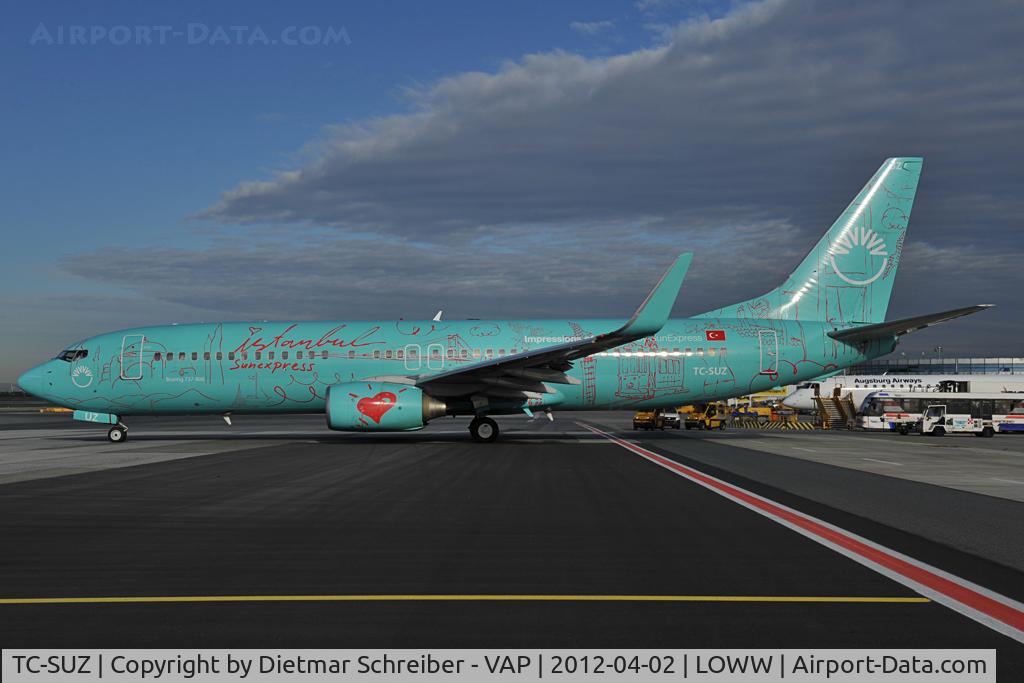TC-SUZ, 2008 Boeing 737-8HX C/N 29649, Sunexpress Boeing 737-800