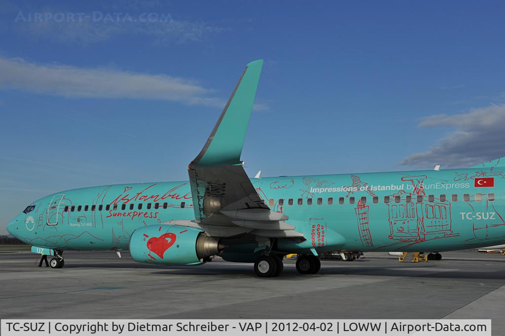 TC-SUZ, 2008 Boeing 737-8HX C/N 29649, Sunexpress Boeing 737-800