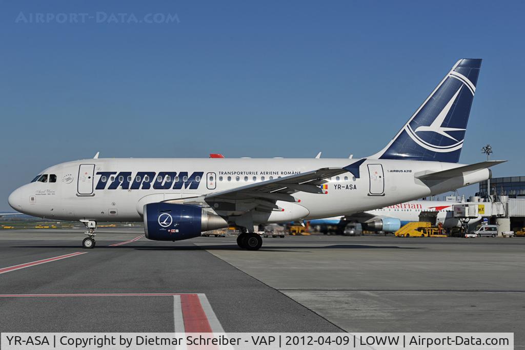 YR-ASA, 2006 Airbus A318-111 C/N 2931, Tarom Airbus 318