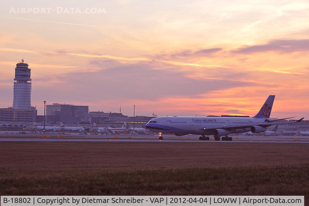 B-18802, 2001 Airbus A340-313X C/N 406, China Airlines Airbus 340-300