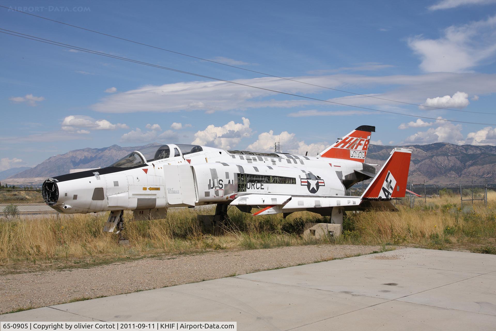 65-0905, 1965 McDonnell RF-4C Phantom II C/N 1565, Hill museum reserve