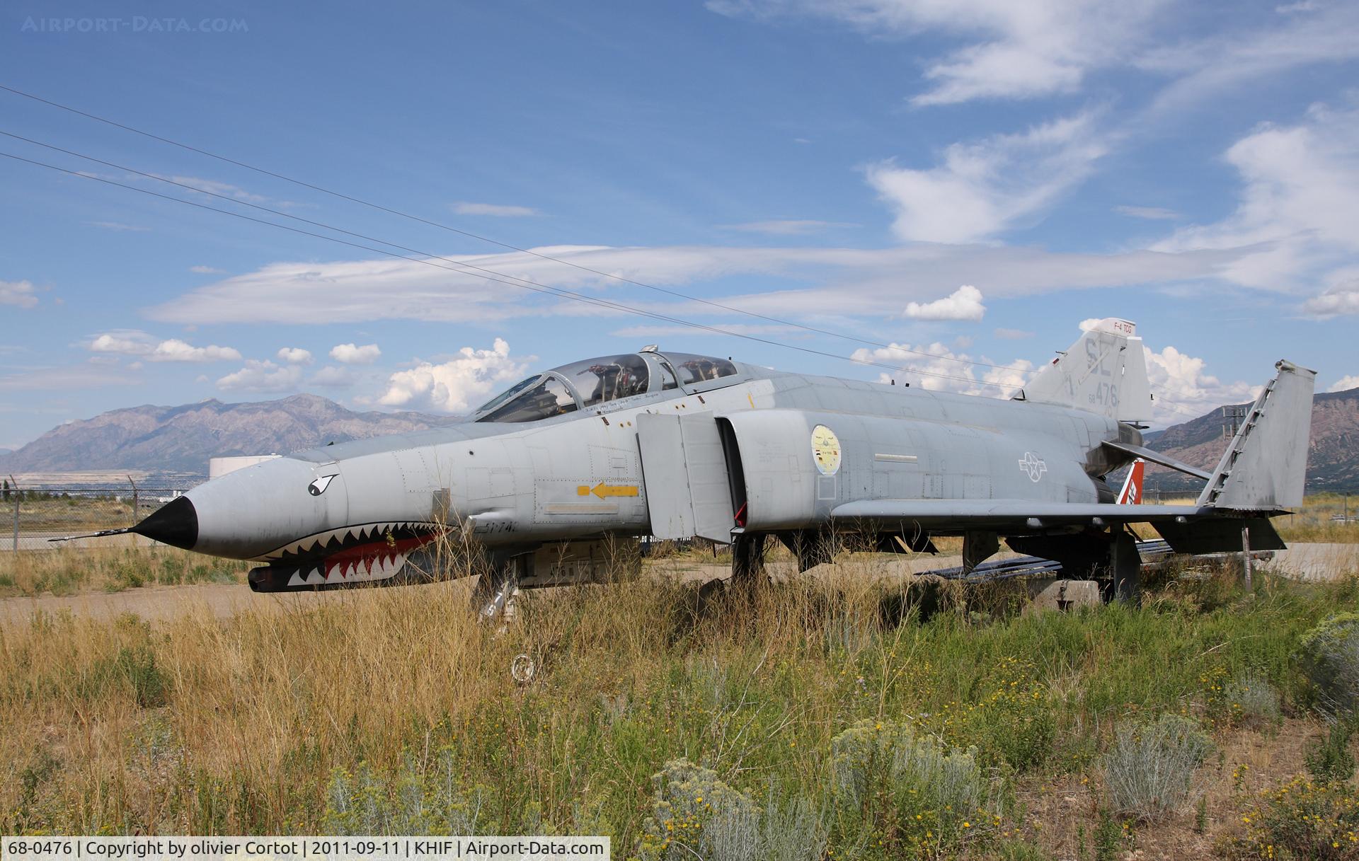 68-0476, 1968 McDonnell Douglas F-4E Phantom II C/N 3642, Nice sharkmouth on that Phantom