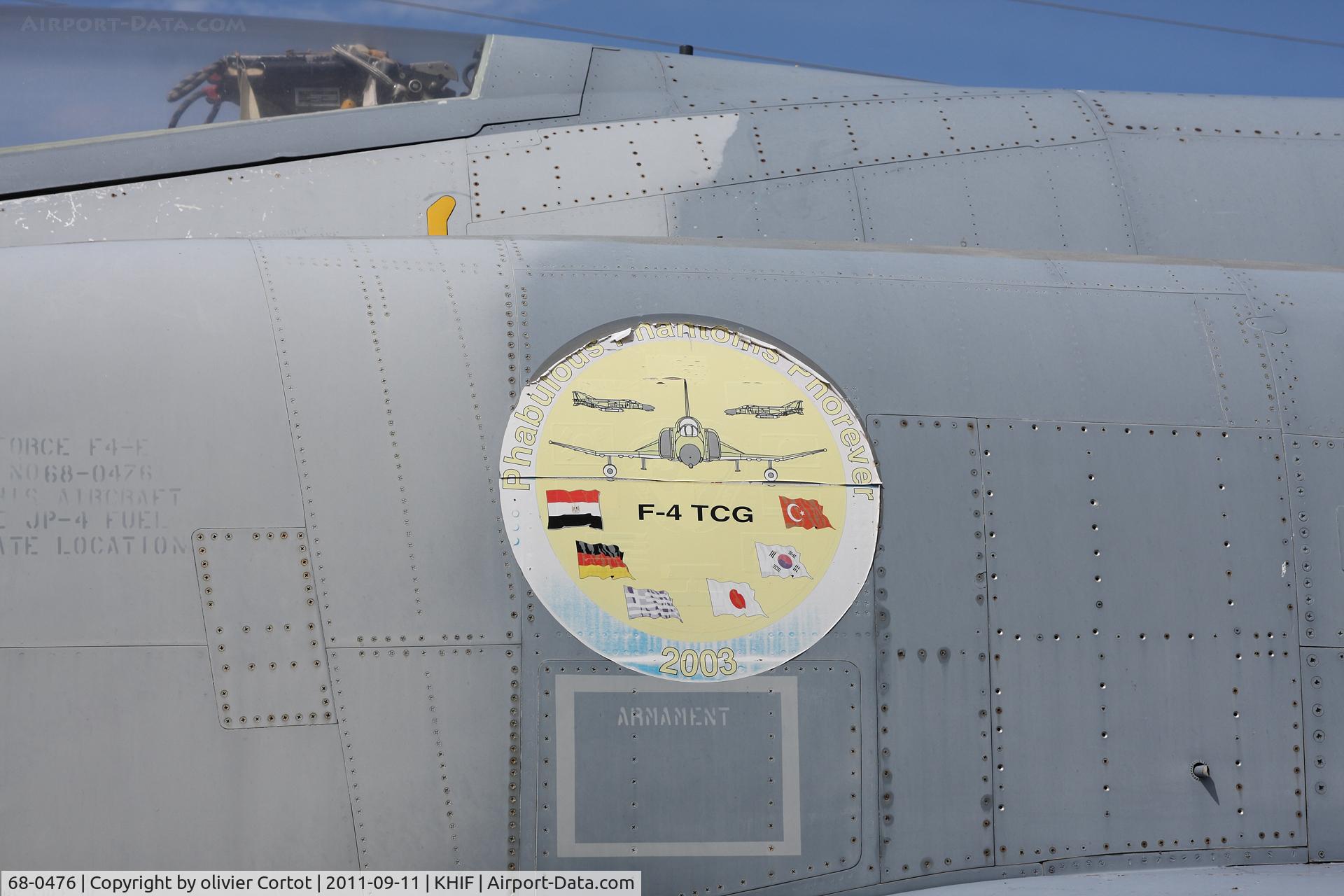 68-0476, 1968 McDonnell Douglas F-4E Phantom II C/N 3642, special marking