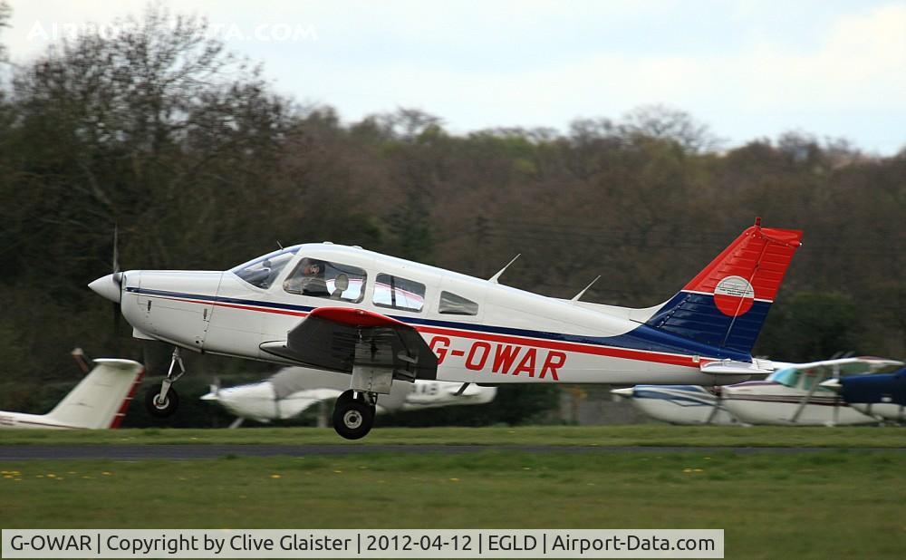 G-OWAR, 1986 Piper PA-28-161 Cherokee Warrior II C/N 28-8616054, Ex: N9521N > TF-OBO > G-OWAR - Originally owned to; BLS Aviation Ltd in February 1988 & Currently with; Bickertons Aerodromes Ltd since April 1992