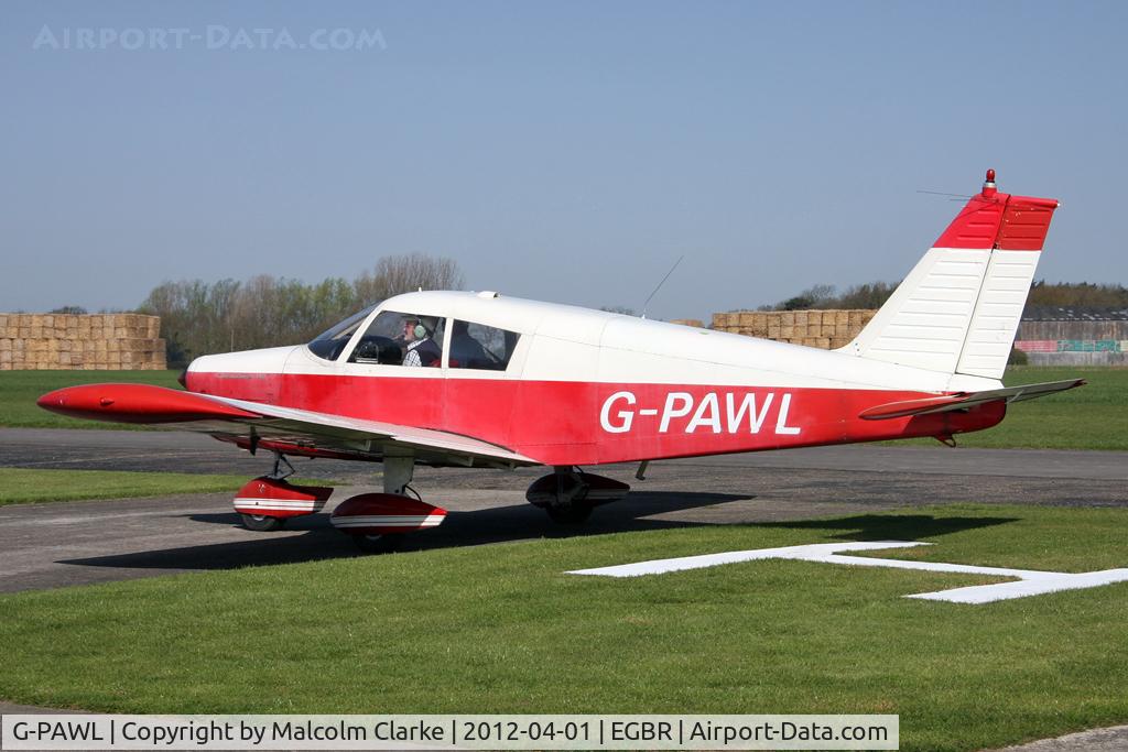 G-PAWL, 1968 Piper PA-28-140 Cherokee C/N 28-24456, Piper PA-28-140 Cherokee, Breighton Airfield's 2012 April Fools Fly-In.