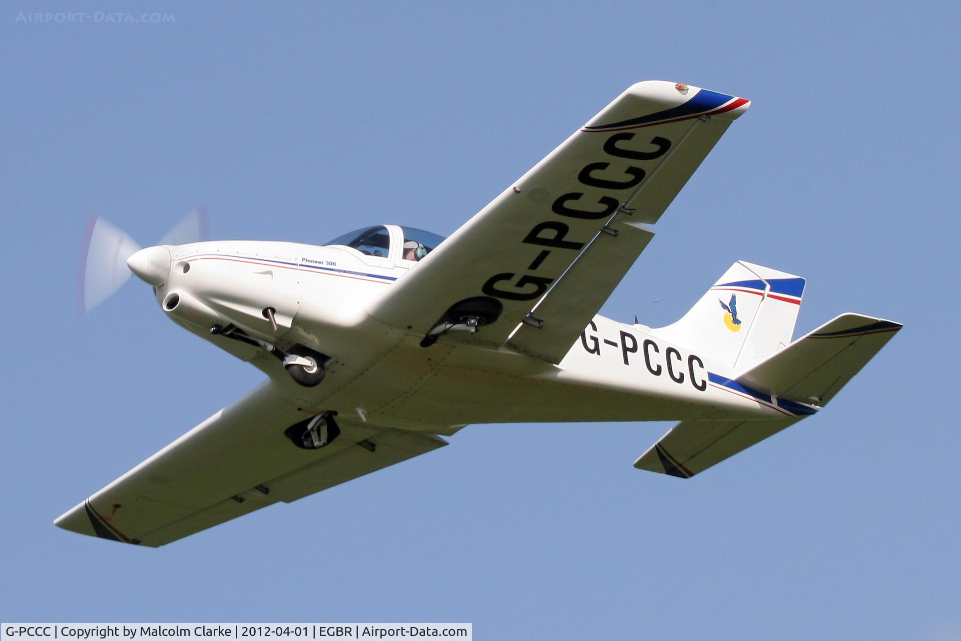 G-PCCC, 2004 Alpi Aviation Pioneer 300 C/N PFA 330-14220, Alpi Aviation Pioneer 300, Breighton Airfield's 2012 April Fools Fly-In.