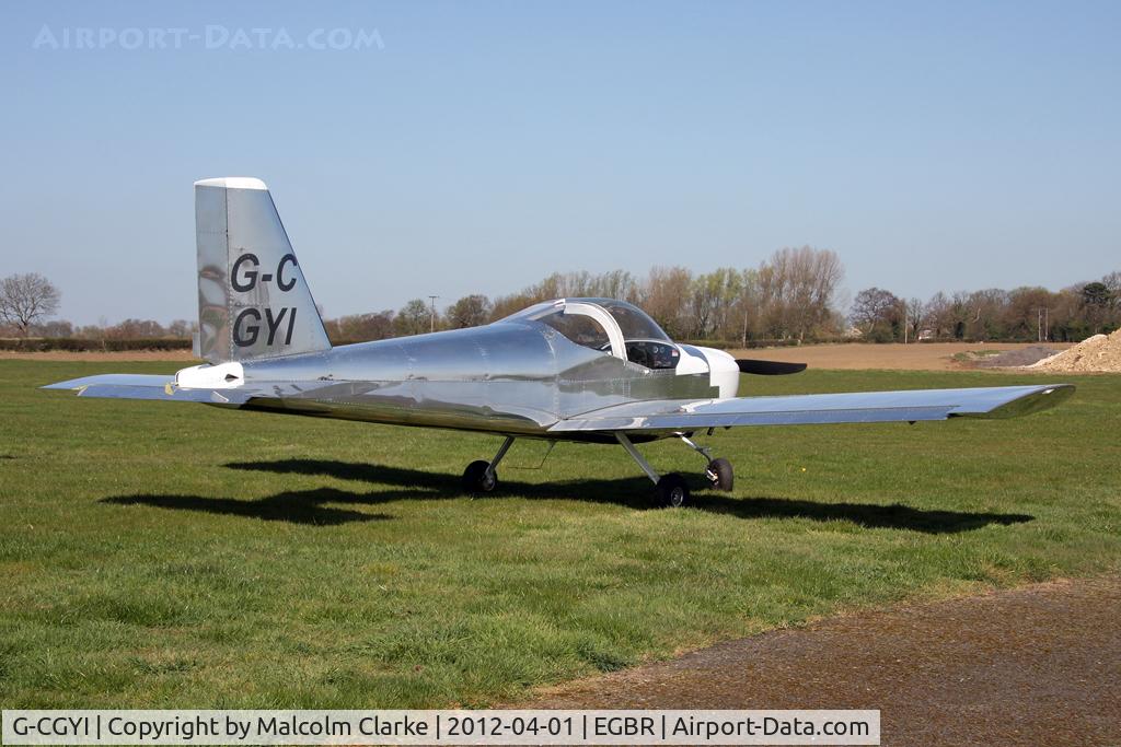 G-CGYI, 2011 Vans RV-12 C/N LAA 363-14994, Vans RV-12, Breighton Airfield's 2012 April Fools Fly-In.