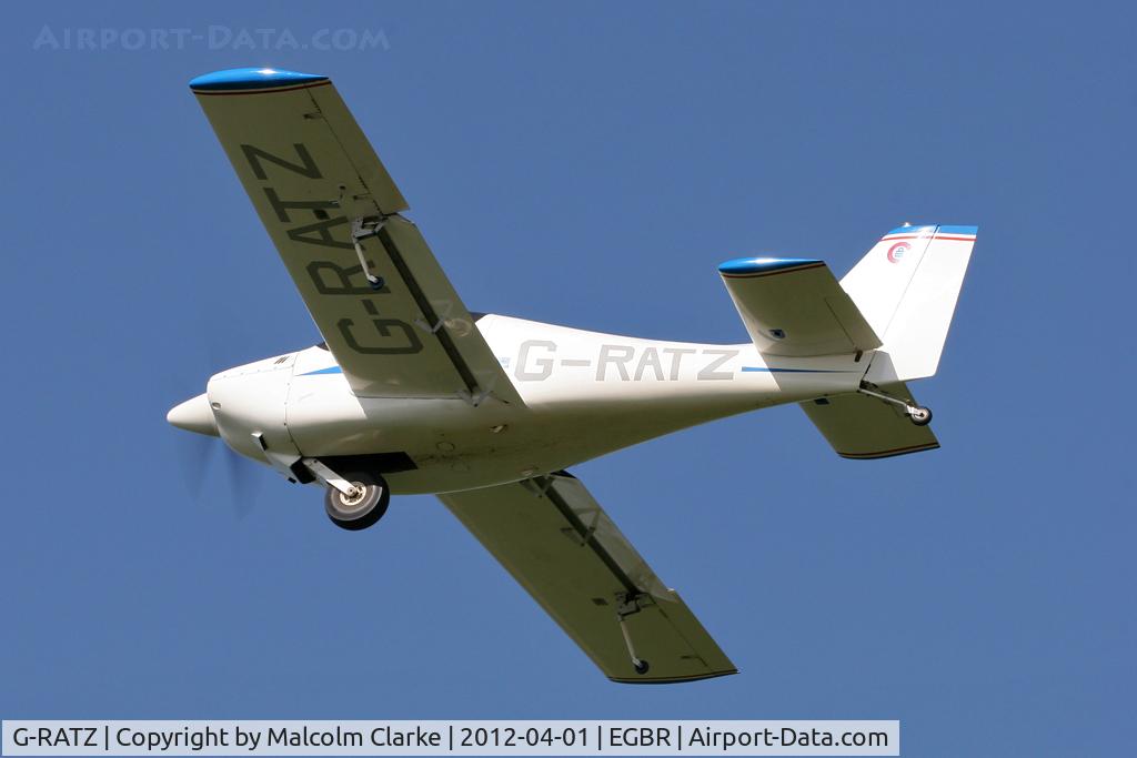 G-RATZ, 1997 Europa Monowheel C/N PFA 247-12582, Europa, Breighton Airfield's 2012 April Fools Fly-In.