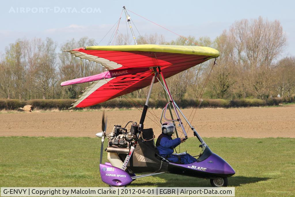G-ENVY, 2000 Mainair Blade 912 C/N 1260-1000-7-W1054, Mainair Blade 912, Breighton Airfield's 2012 April Fools Fly-In.