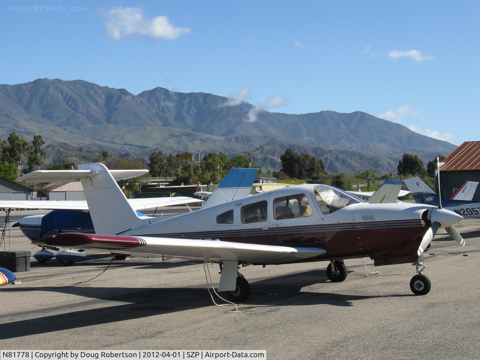 N81778, 1980 Piper PA-28RT-201T Arrow IV C/N 28R-8031084, 1980 Piper PA-28RT-201T TURBO ARROW T-IV, Continental TSIO-360-FB 200 Hp, T-tail