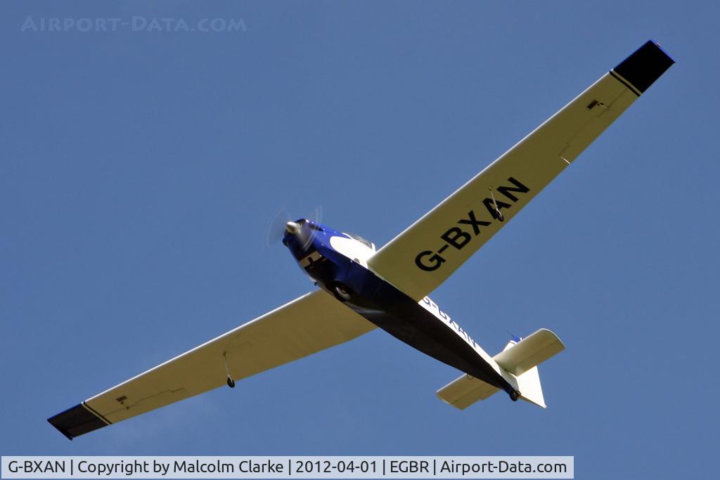 G-BXAN, 1980 Scheibe SF-25C Falke C/N 44299, Scheibe SF25C, Breighton Airfield's 2012 April Fools Fly-In.