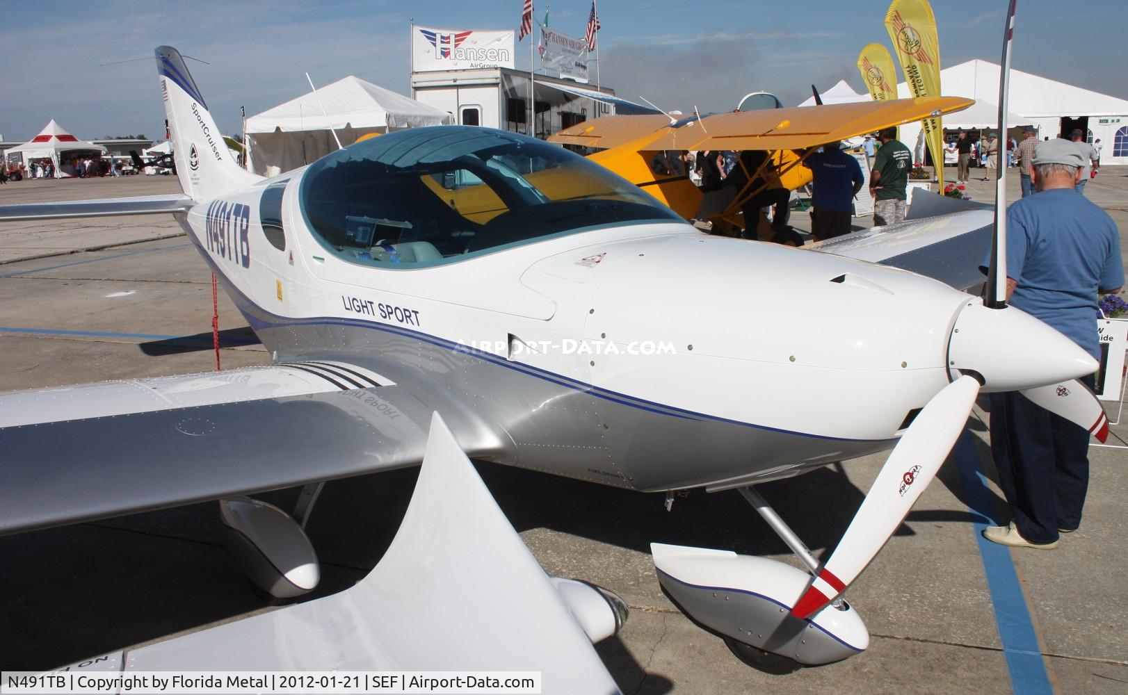 N491TB, 2011 Czech Sport Sport Cruiser C/N P1102031, Piper Sport Cruiser