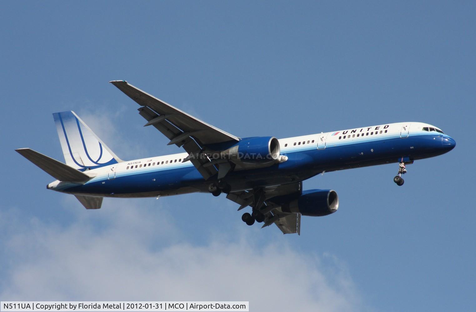 N511UA, 1990 Boeing 757-222 C/N 24799, United 757