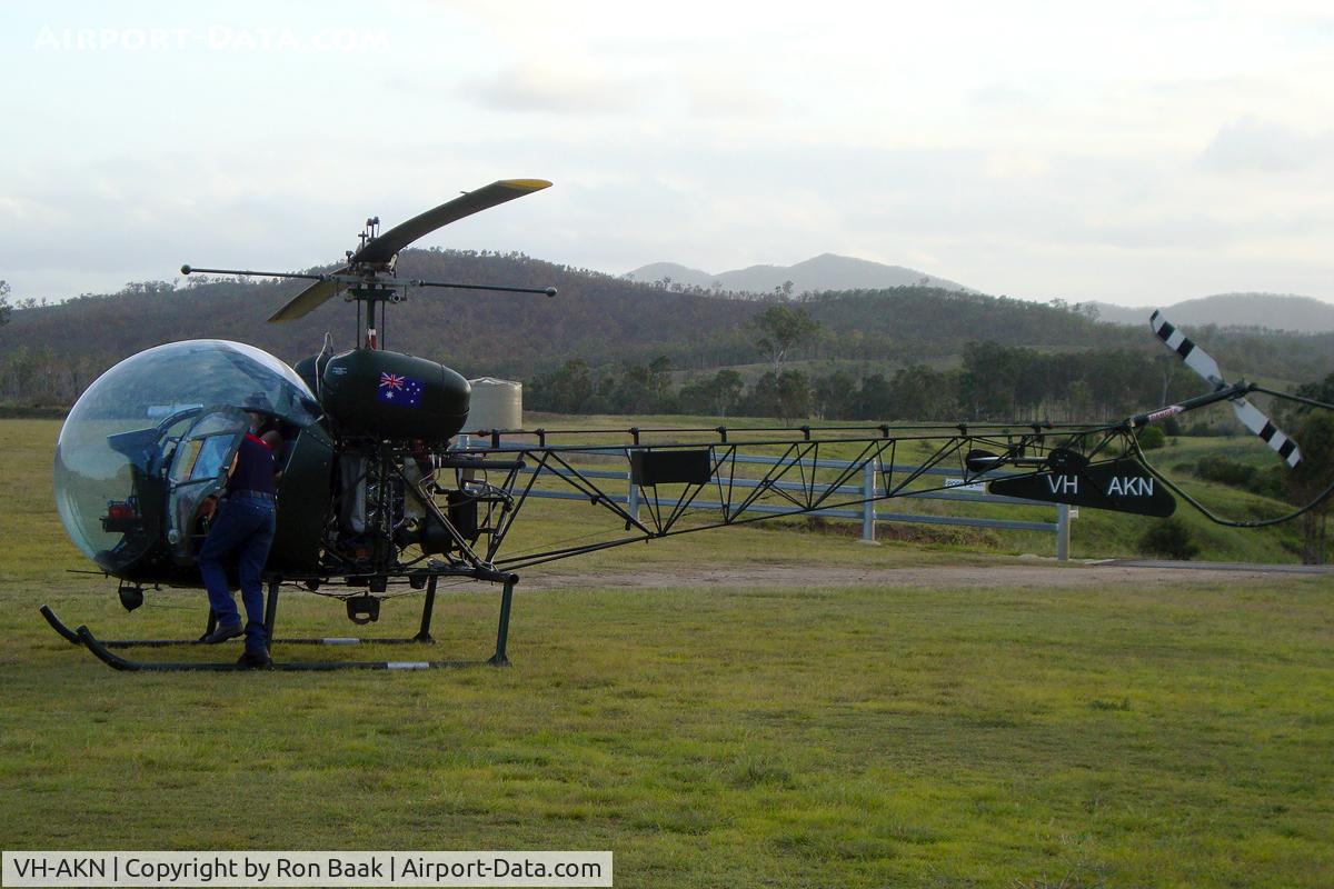 VH-AKN, 1962 Bell 47G-2A C/N 2701, No description.