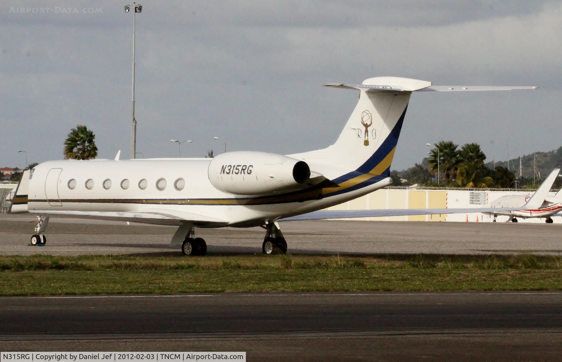 N315RG, 2009 Gulfstream Aerospace GV-SP (G550) C/N 5262, N315RG