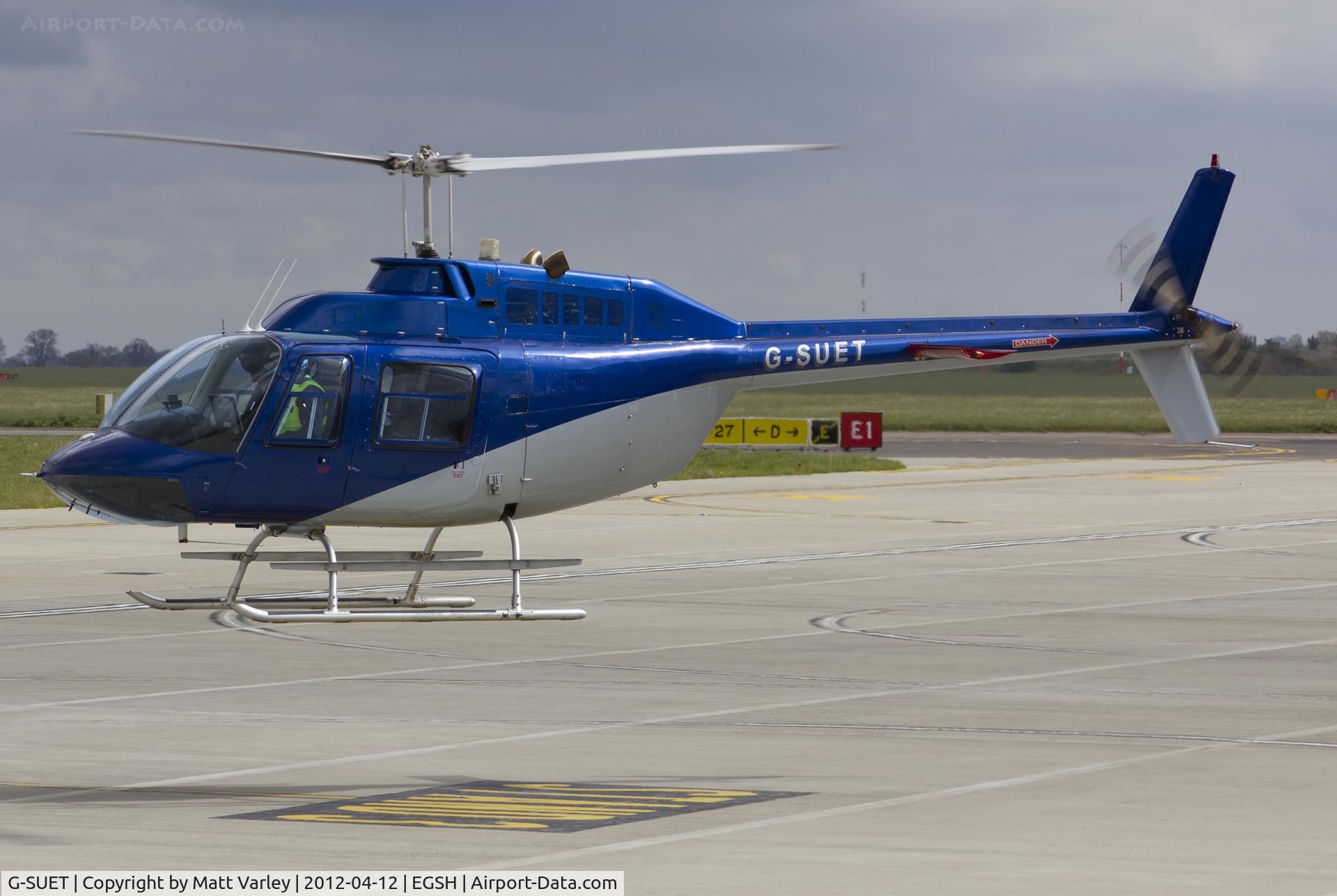 G-SUET, 1968 Bell 206B JetRanger II C/N 314, Lifting from SaxonAir.