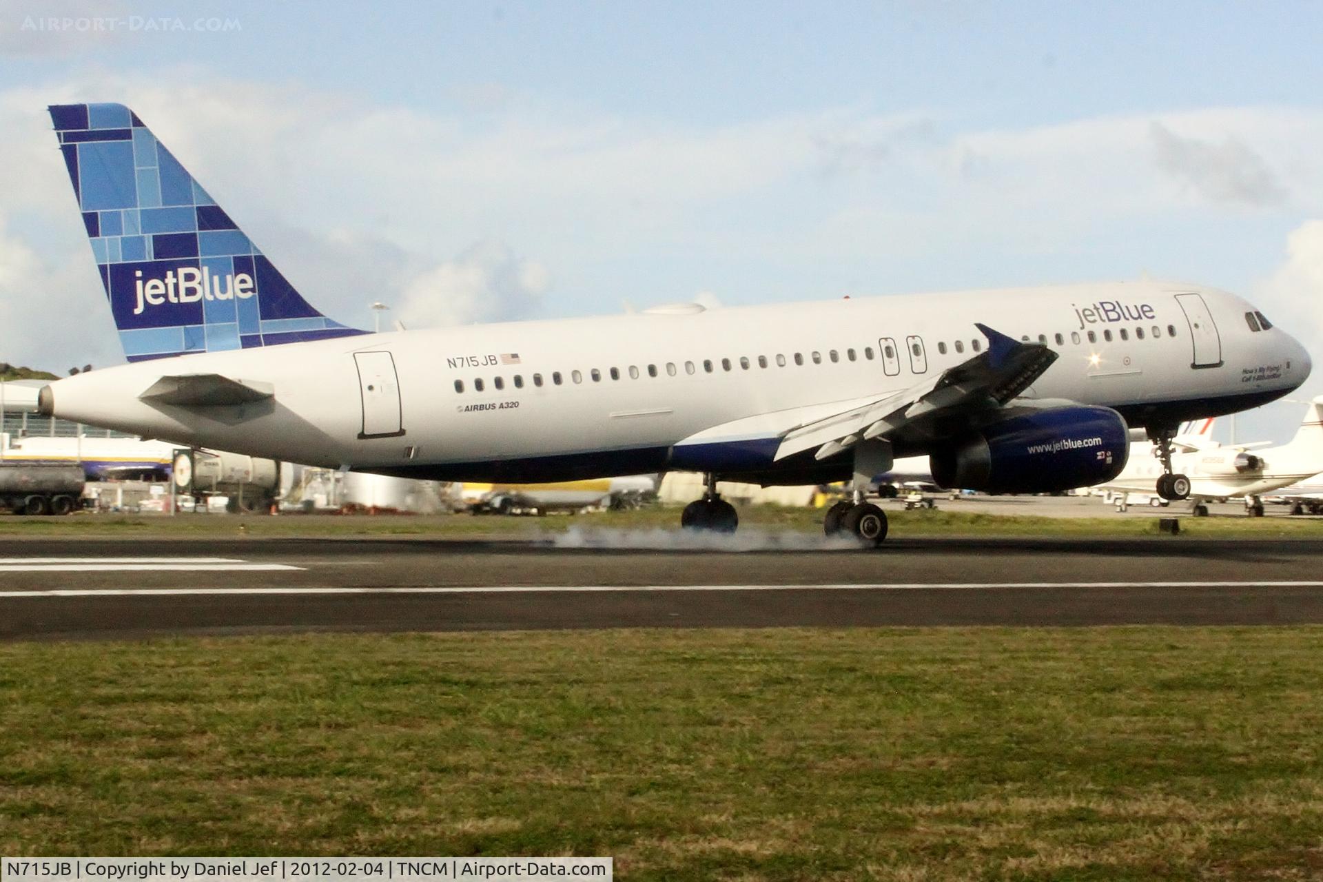 N715JB, 2008 Airbus A320-232 C/N 3554, N715JB