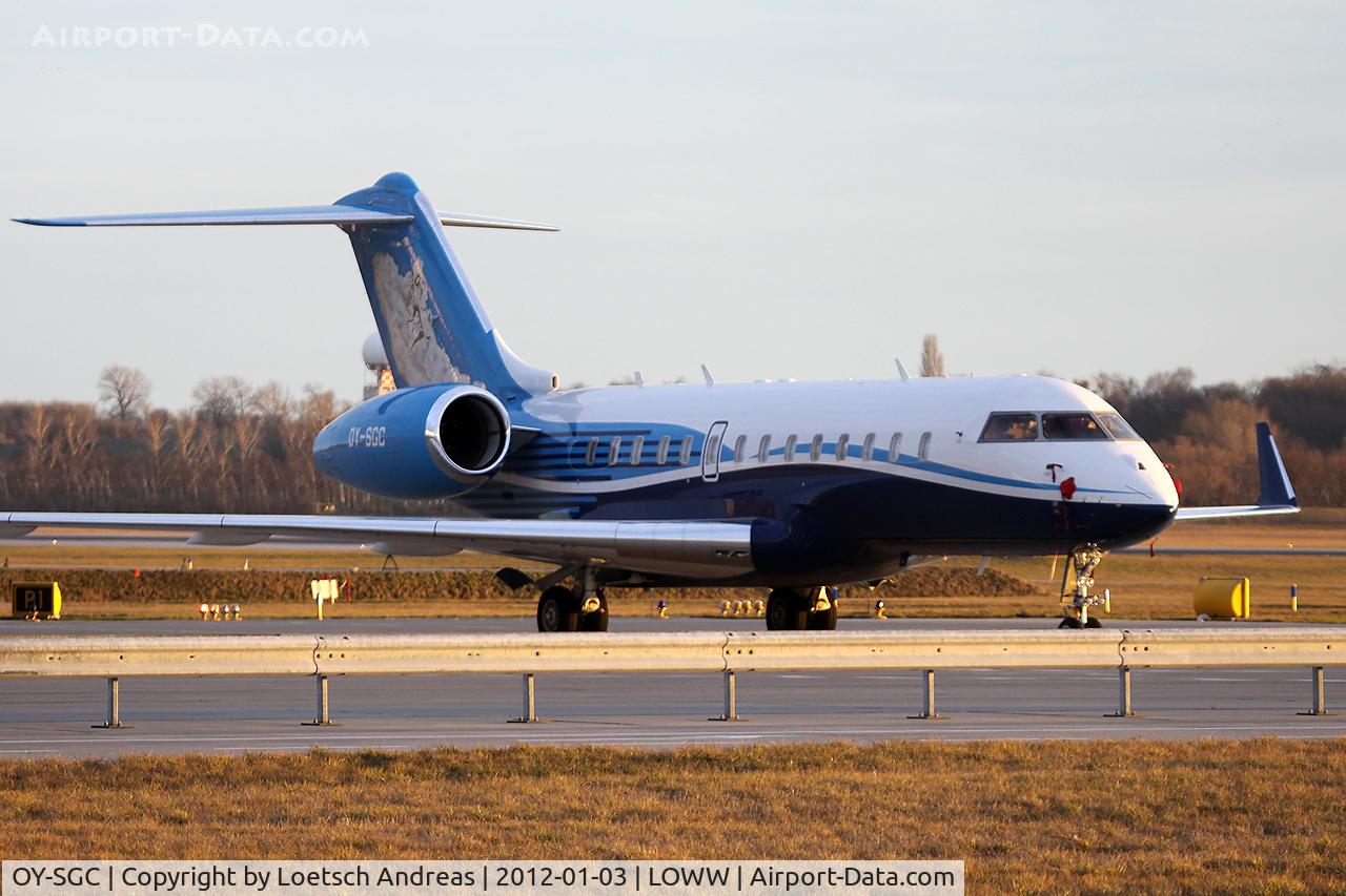 OY-SGC, 2009 Bombardier BD-700-1A11 Global 5000 C/N 9343, ExecuJet Scandinavia