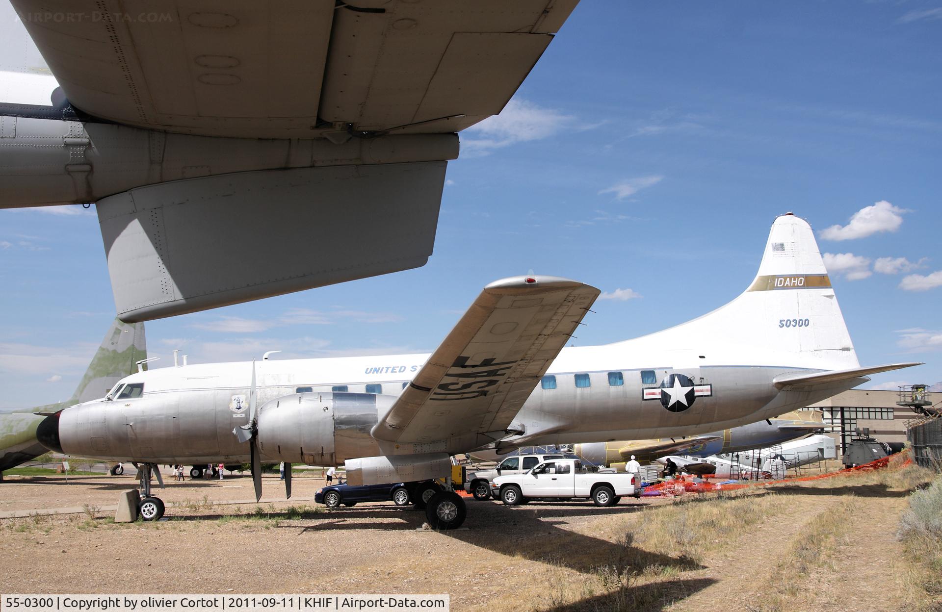55-0300, 1955 Convair C-131D Samaritan C/N 233, Hill AFB museum